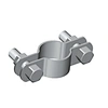 Half Saddle Pipe Clamp
